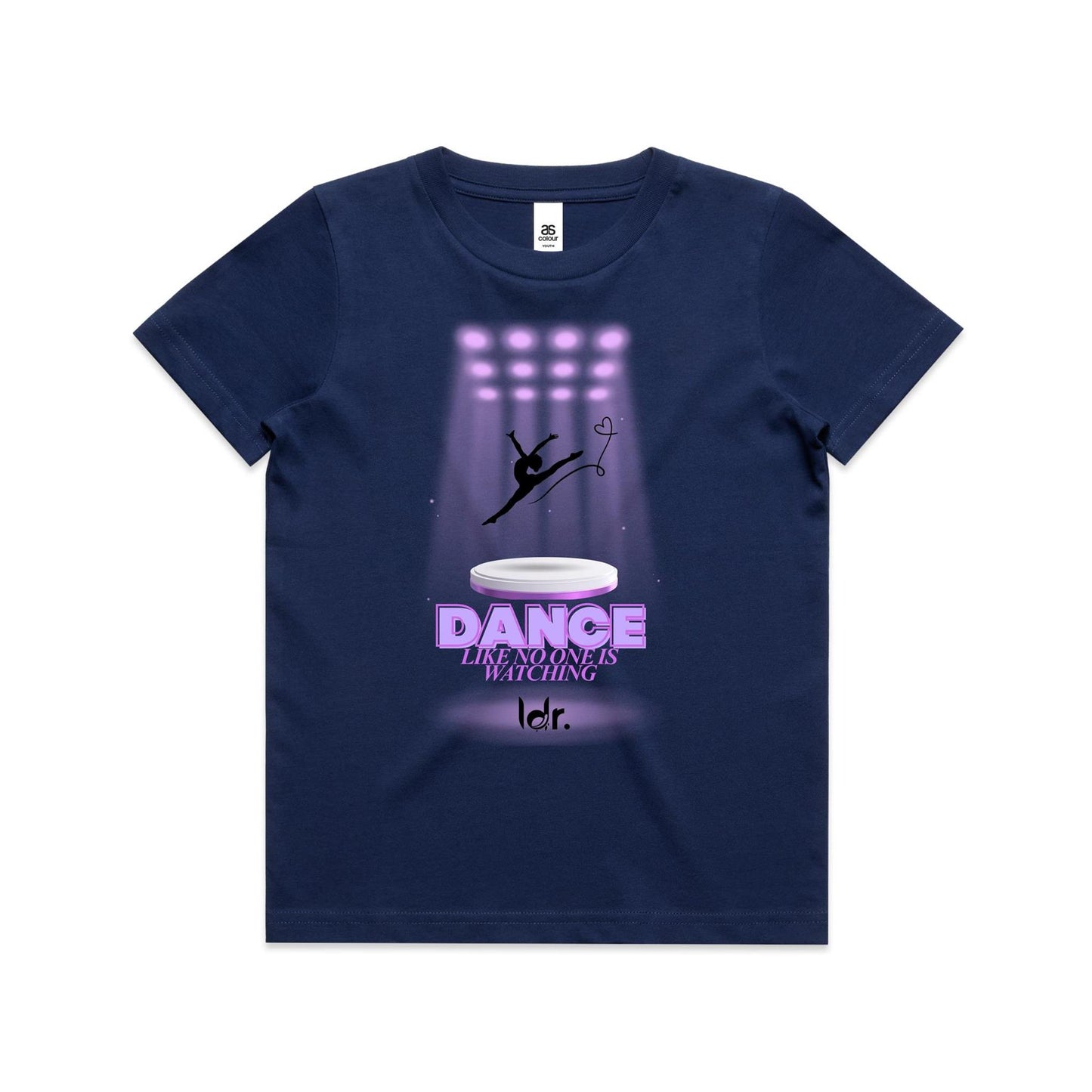 Dance like no one is Watching, ldr. Girls Tee