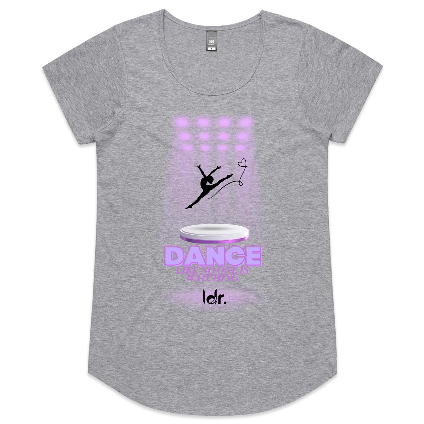 Dance like no one is watching -  Womens Scoop Neck T-Shirt