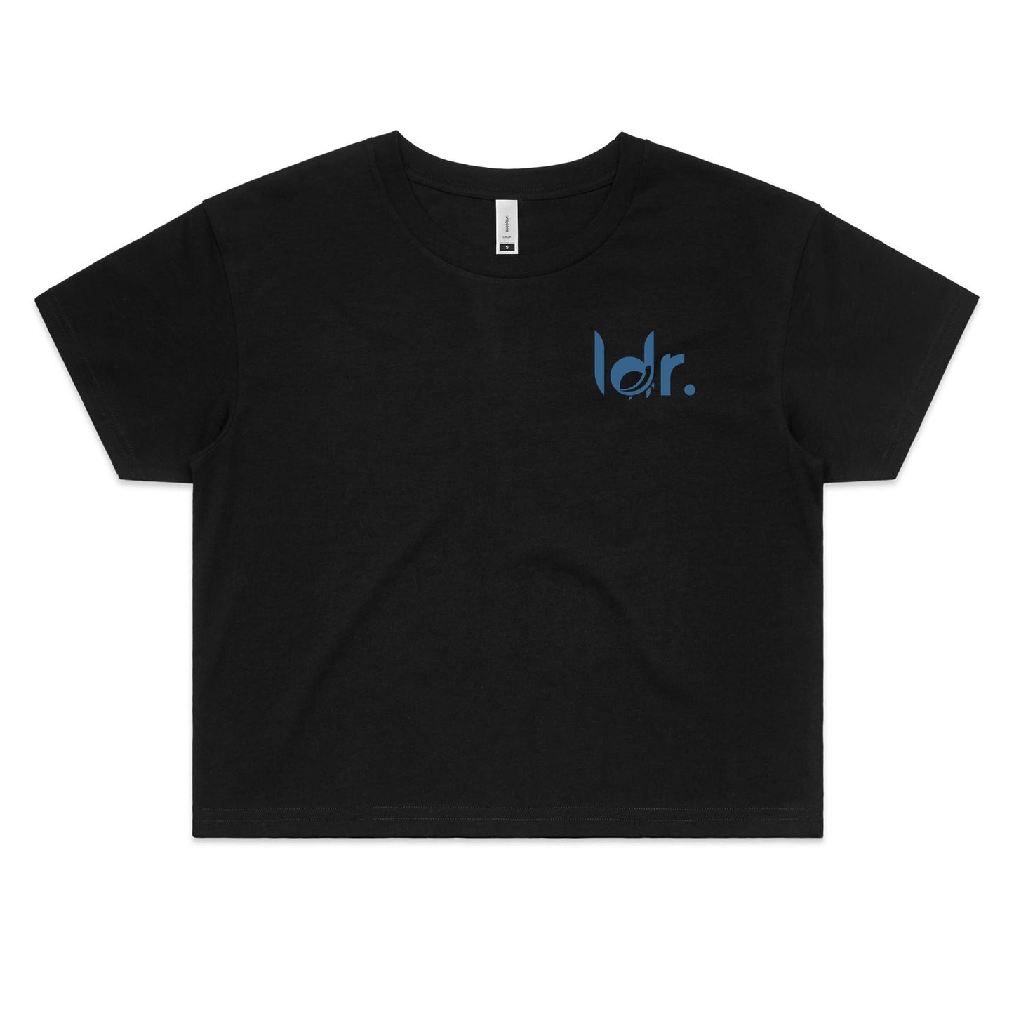 ldr. small logo Women's Crop Tee