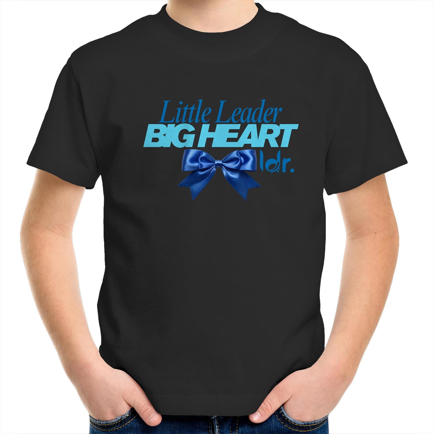 ldr. Little Leader, Big Heart kids Tee