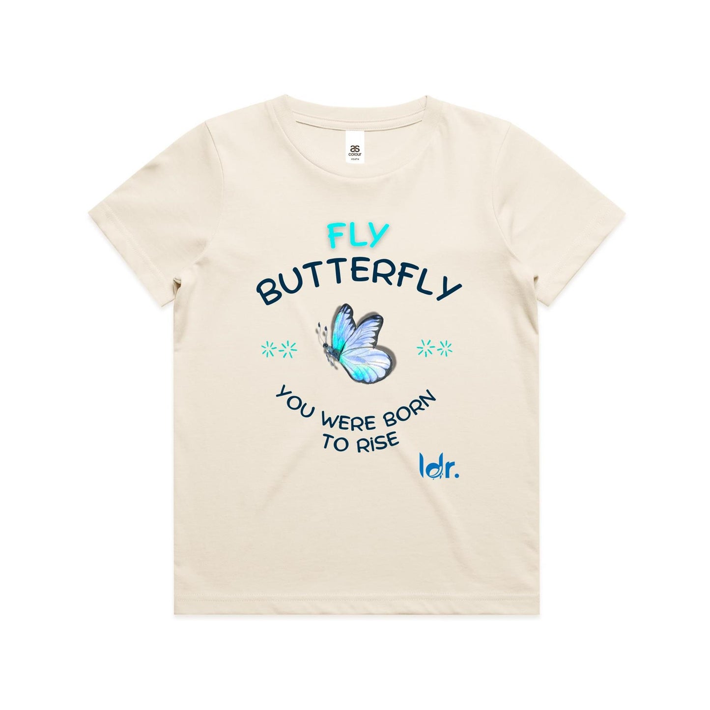 ldr. Fly Butterfly Kids Tee (Girls)