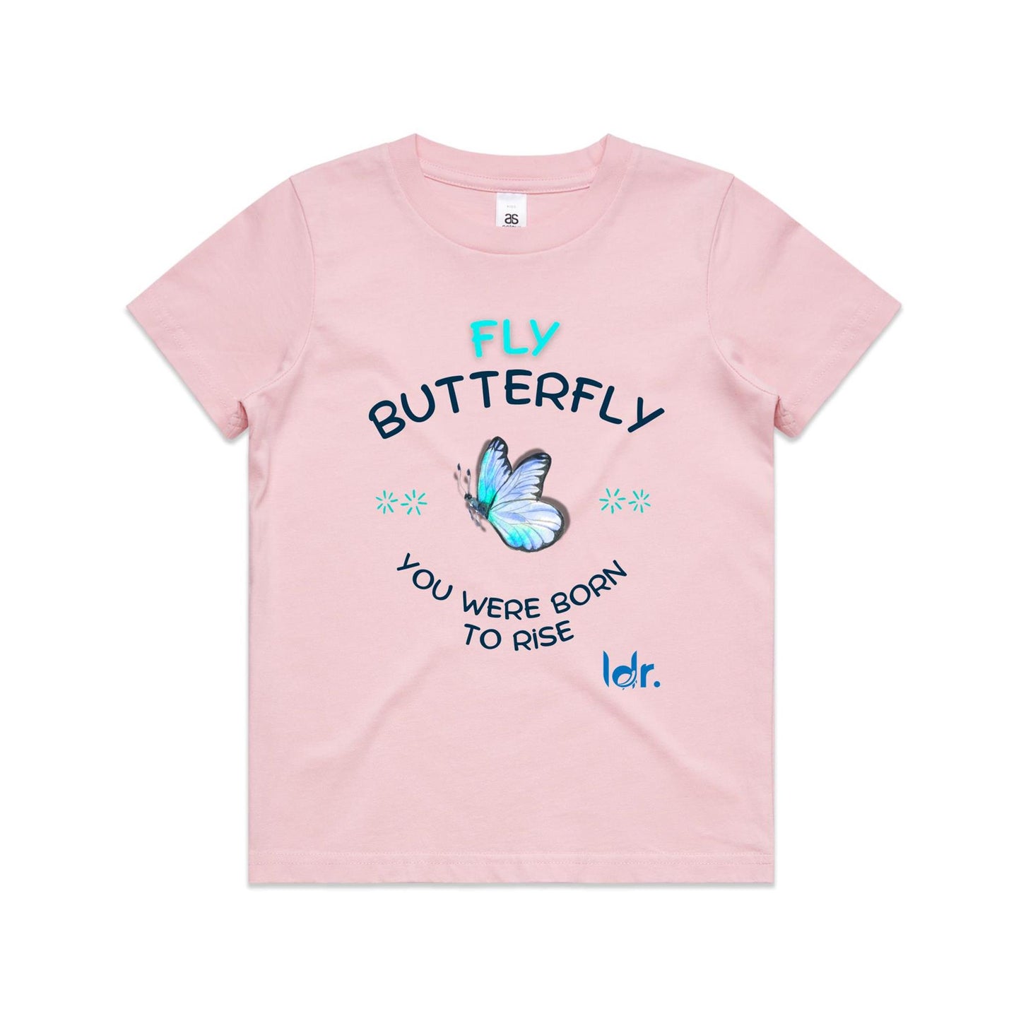 ldr. Fly Butterfly Kids Tee (Girls)