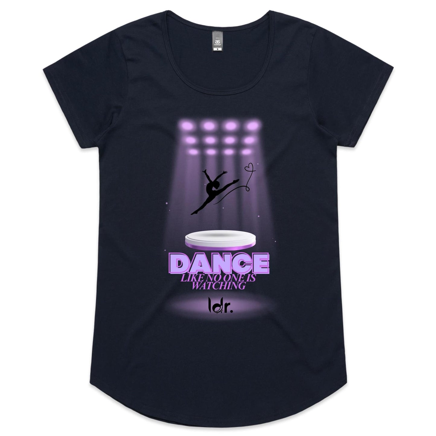 Dance like no one is watching -  Womens Scoop Neck T-Shirt