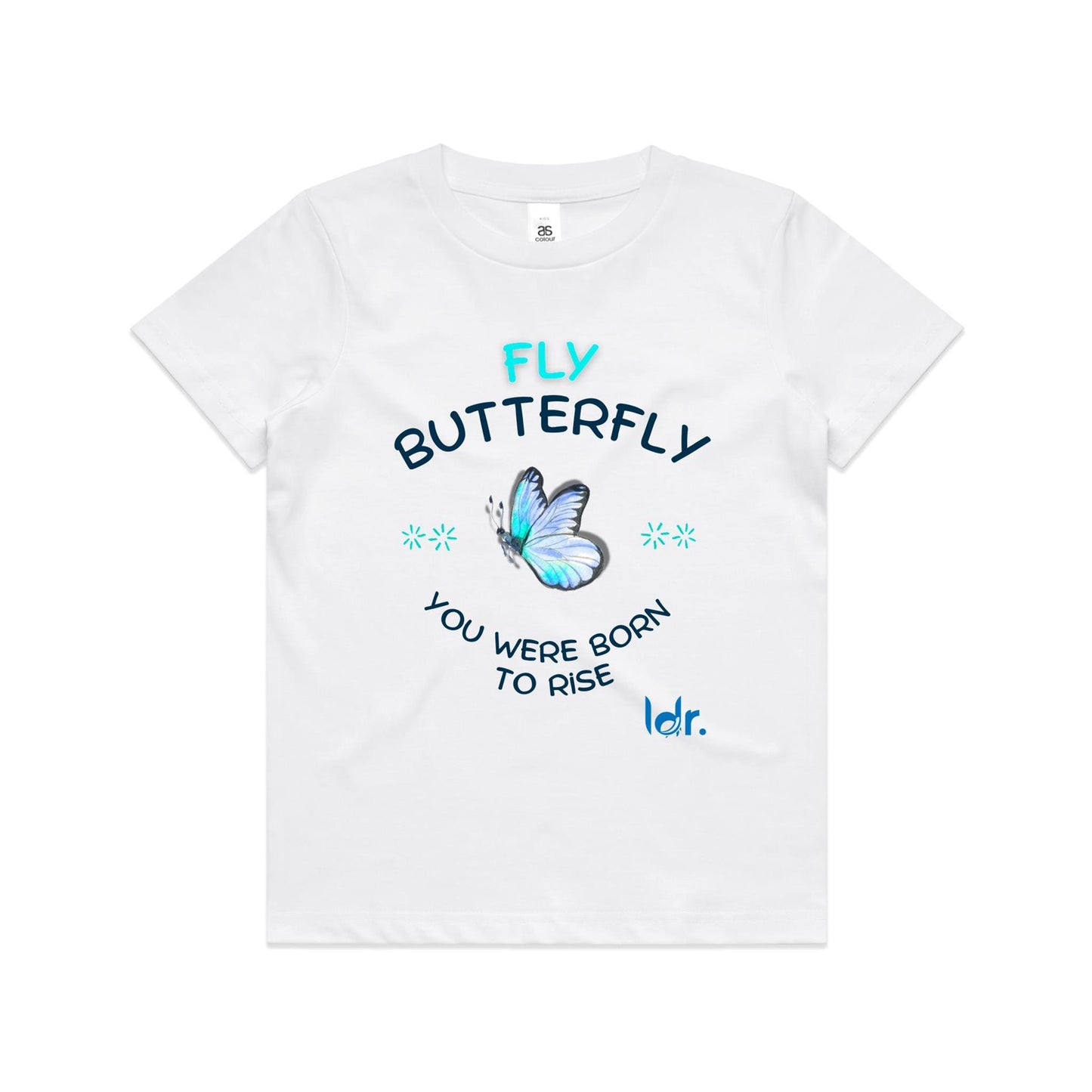 ldr. Fly Butterfly Kids Tee (Girls)