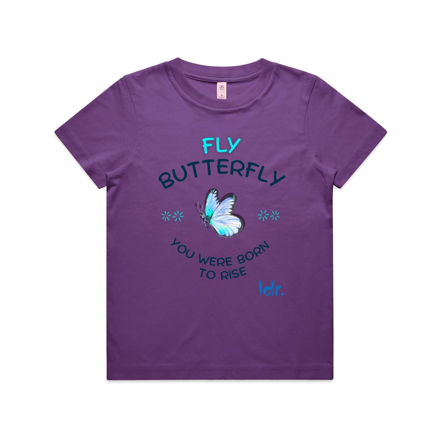 ldr. Fly Butterfly Kids Tee (Girls)
