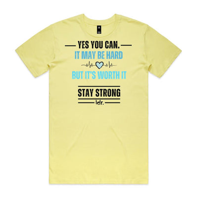 ldr. Men’s Premium Tee – Yes You Can. Stay Strong