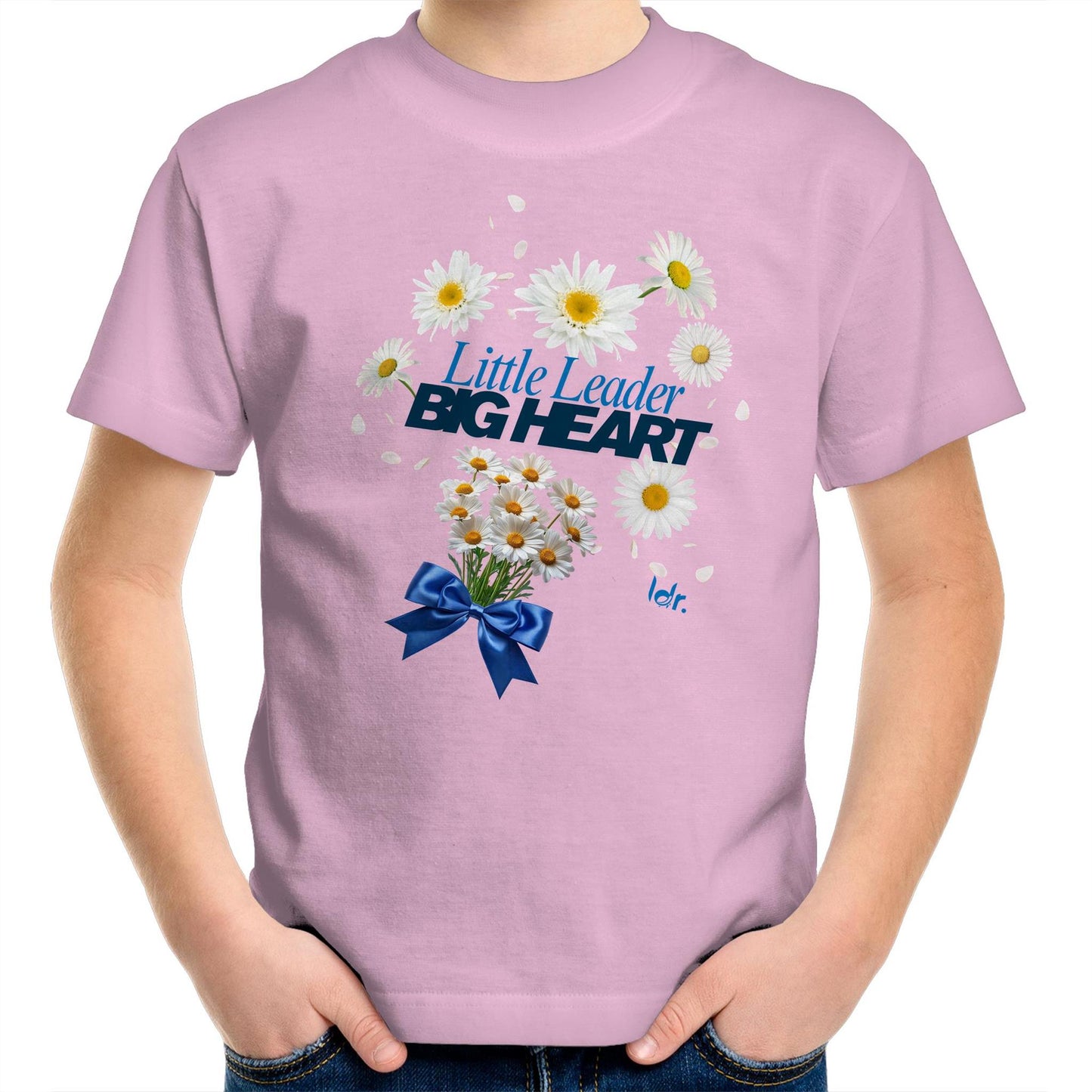 Big Heart, Flowers, girls, Youth Tee