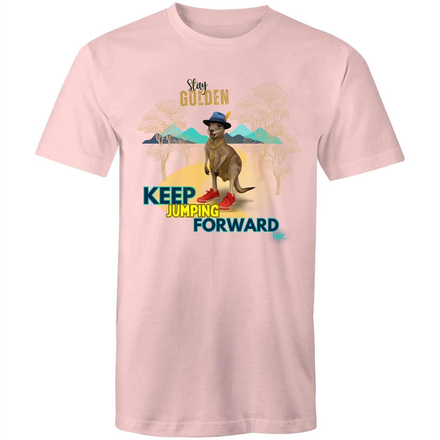 Stay Golden - Keep Jumping Forward - Unisex T-Shirt