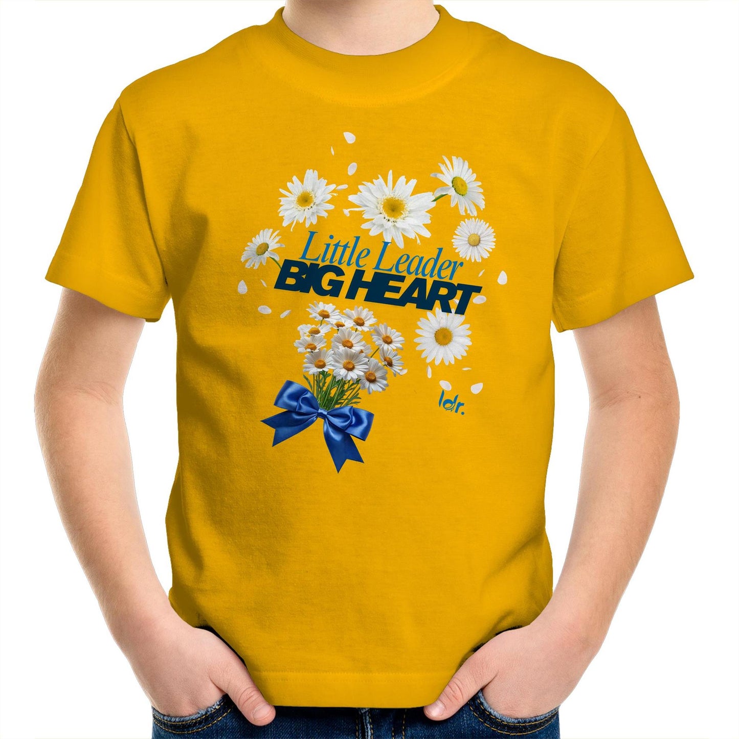 Big Heart, Flowers, girls, Youth Tee