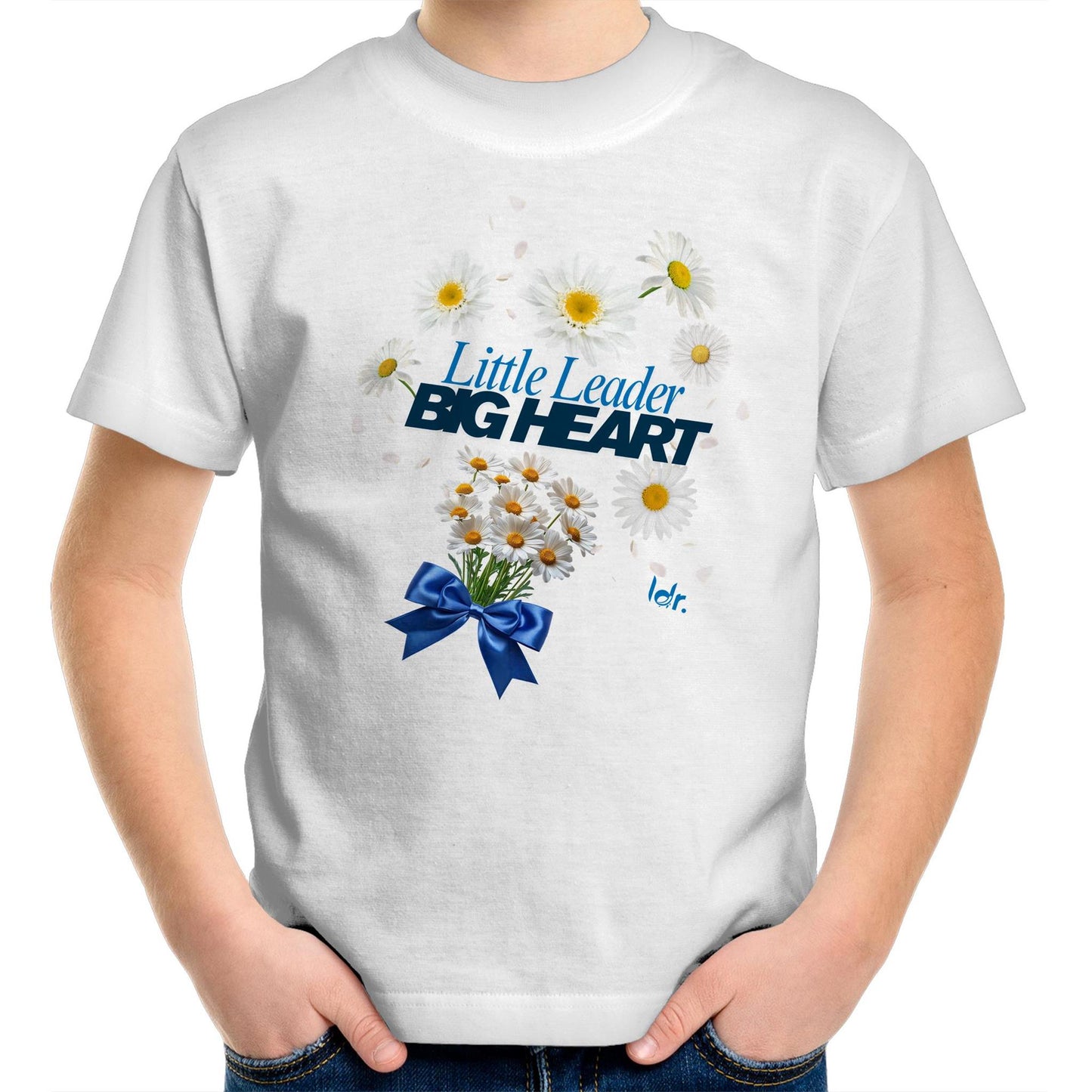 Big Heart, Flowers, girls, Youth Tee