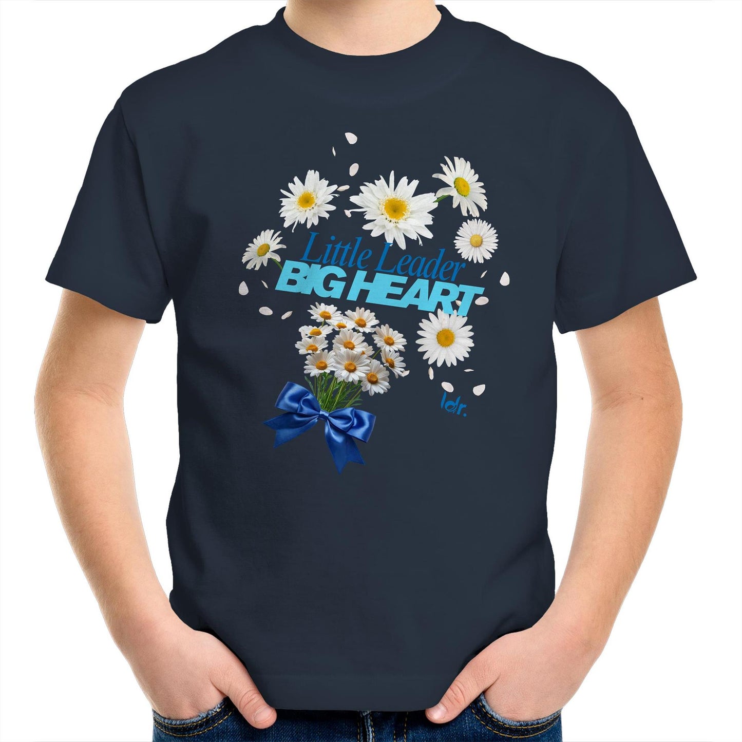 Big Heart, Flowers, girls, Youth Tee