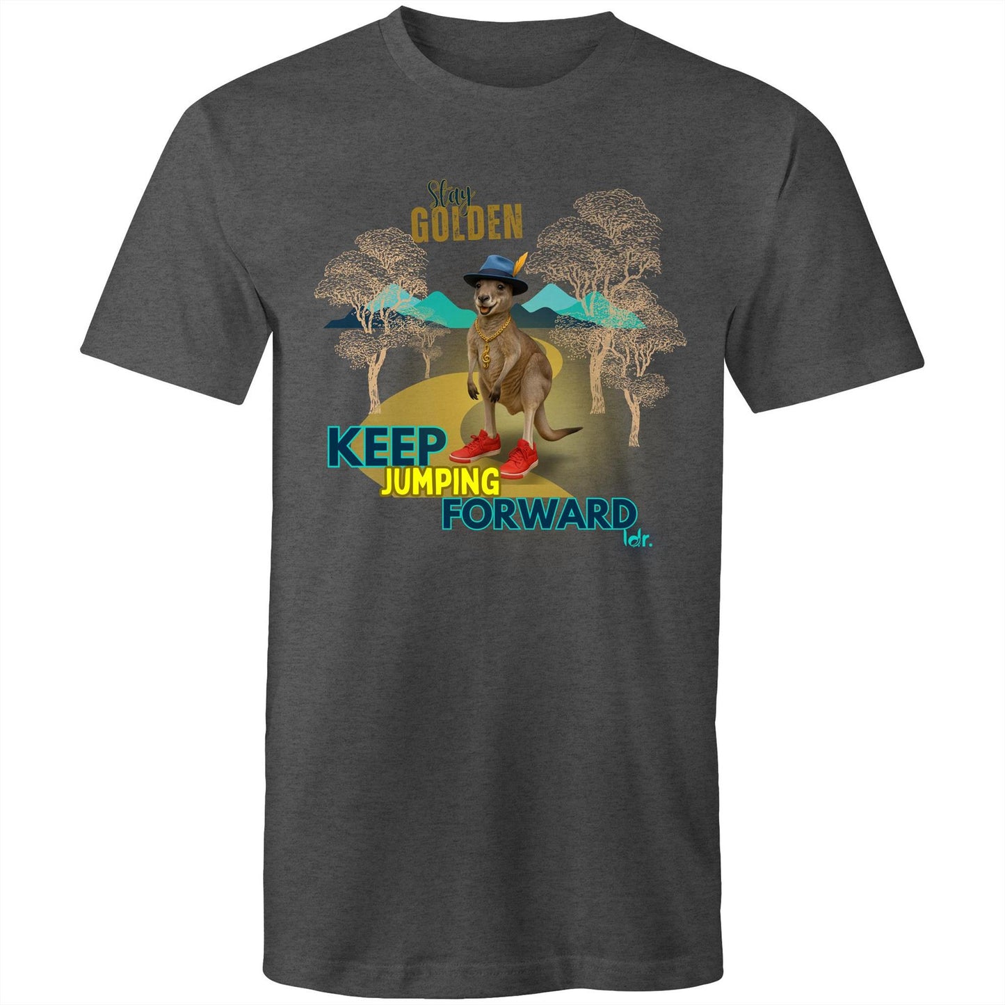 Stay Golden - Keep Jumping Forward - Unisex T-Shirt