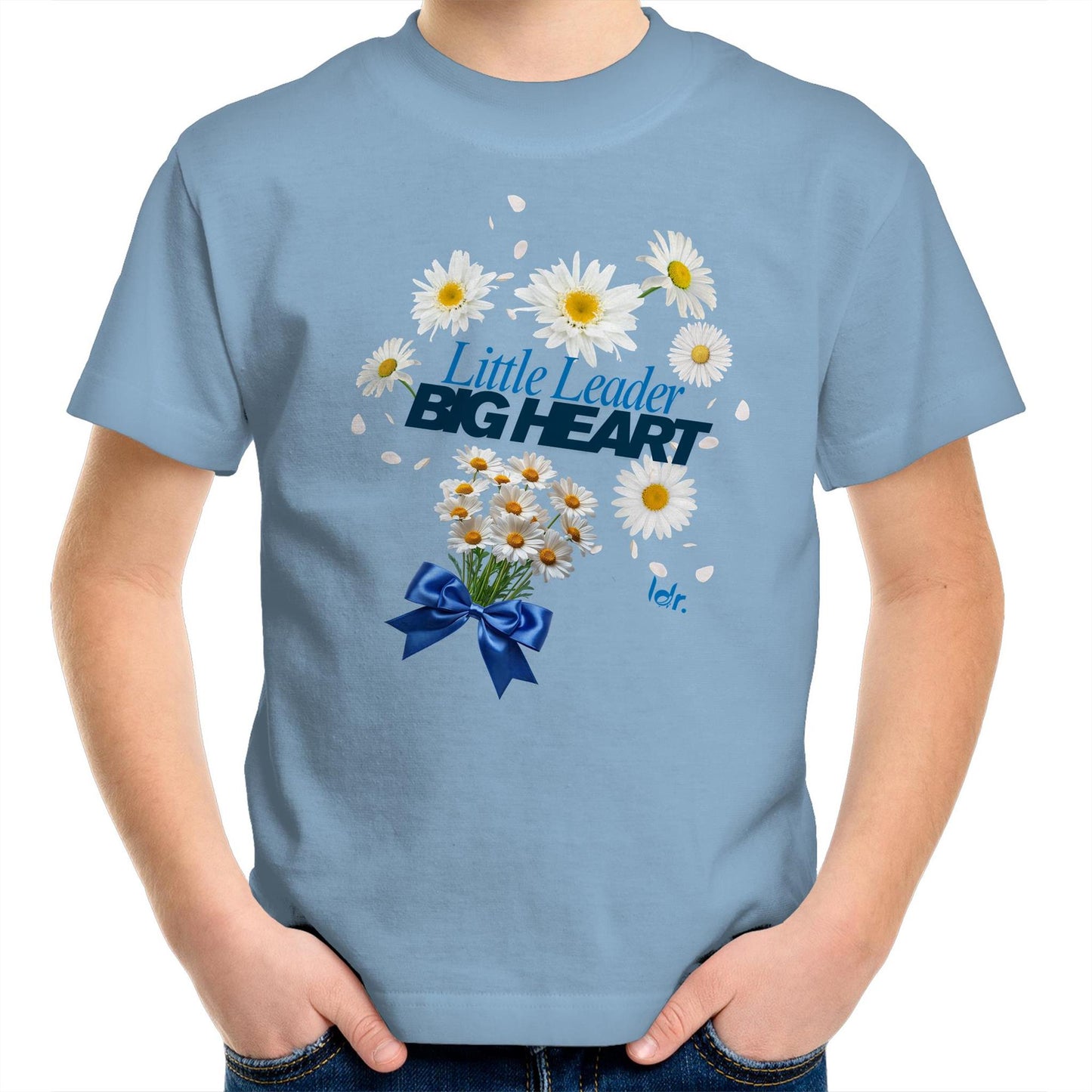 Big Heart, Flowers, girls, Youth Tee