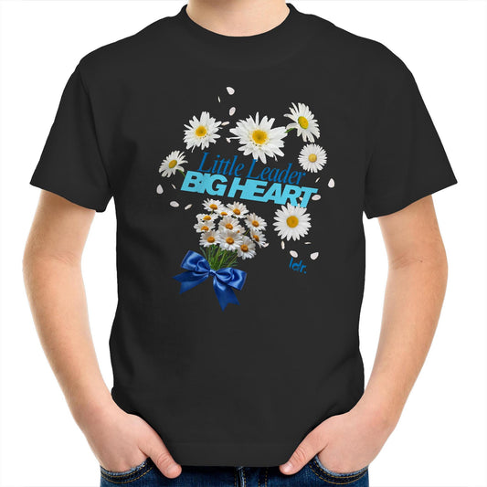 Big Heart, Flowers, girls, Youth Tee